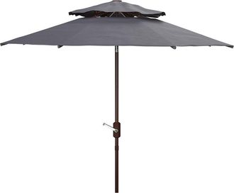 Safavieh Lorenia 9Ft Double Top Umbrella