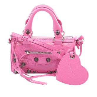 Balenciaga Pre-owned Balenciaga Lambskin Nano Le Cagole Satchel Ladies FBF6KK5ZELJTFWBE