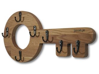 OEM Llavero De Madera, Estilo Retro, Color Roble