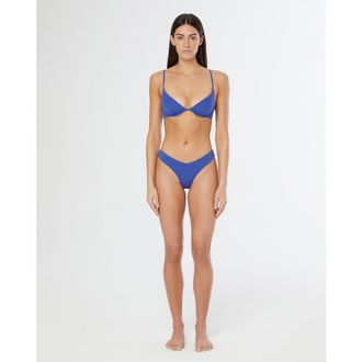 Onia Chiara Bikini Bottom in Deep Ultrmarine at Nordstrom, Size X-Small