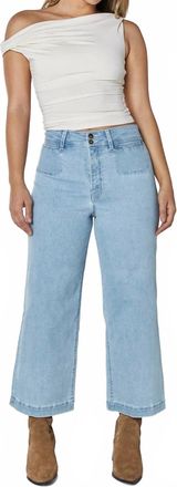 Unpublished Gemma High-Rise Mod Sailor Jean In Silverlake