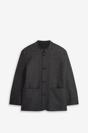 Dunhill Mantel mit Stehkragen aus Wolle