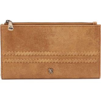 Hobo Large Jill Leather Bifold Wallet in Whiskey at Nordstrom