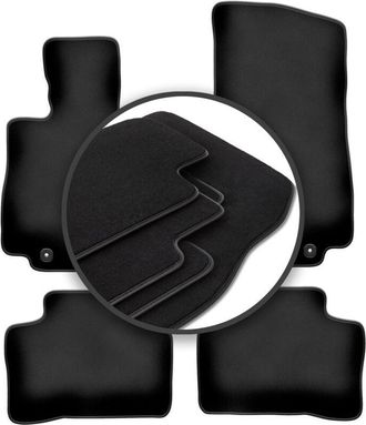 OEM Alfombrillas Premium Para Mercedes Glc X253 Suv (2015-)