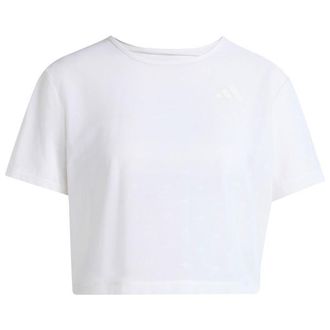 adidas Primelift Essentials Workout Boxy Mesh Funktionsshirt f&uuml;r Damen | wei&szlig;
