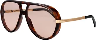 Eyewear by David Beckham Mens Sunglasses Db99-Voyager Havana Gold Acetate