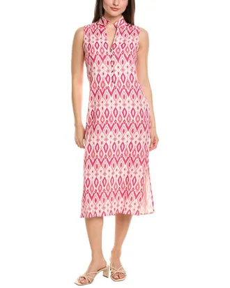 Sail to Sable Linen-Blend Midi Tunic
