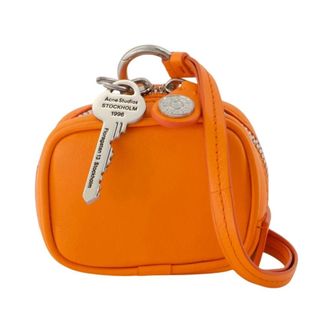 Acne Studios Handbags, female, Orange, Size: ONE SIZE Camero Clip V Pouch
