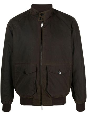 Baracuta Baracuta waxed-cotton jacket - Green
