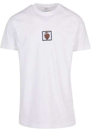 Mister Tee Mens LA Sketch Patch Tee T-Shirt, White
