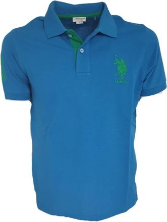 U.S.Polo Association Hombre, Camisetas, Azul, Talla: 2XL