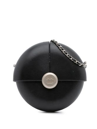 Chanel 2016-2017 lamsleren Evening In The Air crossbodytas - Zwart