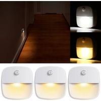 OEM Luz Nocturna Led Integrada Con Sensor De Movimiento, Luz Blanca C&aacute;lida. - Crezuo