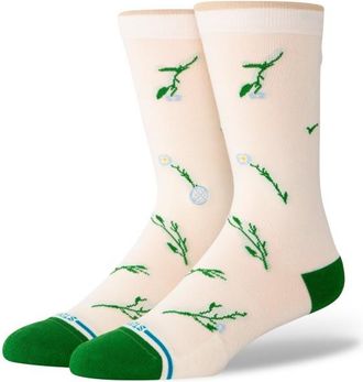 Stance Wildflower Crew Multifunktionssocken f&uuml;r Damen | wei&szlig;