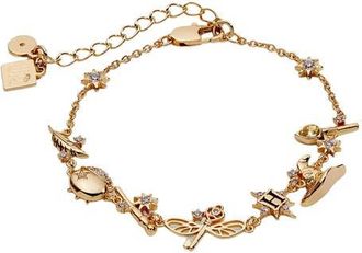 Alex and Ani Harry Potter Mixed Icon Inline Charm Bracelet in Gold at Nordstrom