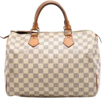 Louis Vuitton Pre-owned Handbags, female, White, Size: ONE SIZE Pre-owned Speedy 30