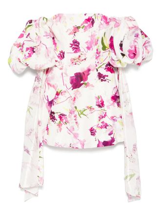 Aje Incarnation mini-jurk - Wit