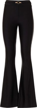 Just Cavalli Broek met ringdetail - Zwart