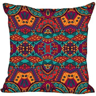 OEM Funda De Almohada De Algod&oacute;n Y Lino Con Cremallera Invisible, Con Un Famoso Estampado Floral Y Acabado Satinado Para La Decoraci&oacute;n Del Hogar