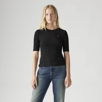 Levi's Luca Slim Tee - Womens - 2XS - Black