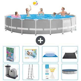 Intex Piscina Prism Frame Redonda - 549x122 Cm - 9-piezas S567