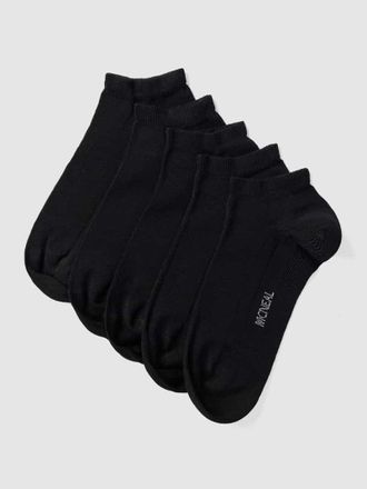 Mc Neal Sneakersocken mit Stretch-Anteil im 5er-Pack in Black, Gr&ouml;&szlig;e 39/42