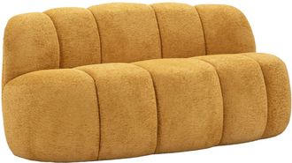 Mauro Ferretti Sof&aacute; De 2 Plazas Ball Mostaza Cm 145x80x69