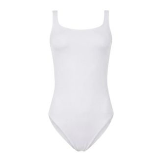 Wolford Thermal Body - Dames - Bodies - Wit - L - Wol - Tops