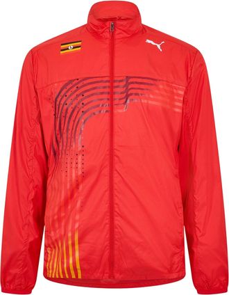 Puma Warm-up-trainingsjas voor heren (Rood)