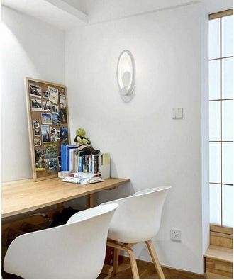 Trade Shop Trade Shop Traesio - Trade Shop - Applique Led Ovale 9 Watt Parete Lumetto Luce Bianca Fredda Calda Naturale E25
