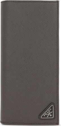 Prada Portacarte in pelle Saffiano - Grigio