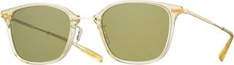 Eyevan 7285 Macdougal-Sun LLT Mens Sunglasses Green Size 50