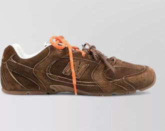Miu Miu leather low-top sneakers