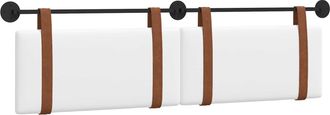 vidaXL Cabecera Colgante Liso 190 X 55 X 5 Cm Pu Antiguo Vidaxl