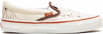 Vans x Javier Calleja OG Classic Slip-On Potting Soil sneakers - unisex - Canvas/Canvas/Rubber - 8 - White