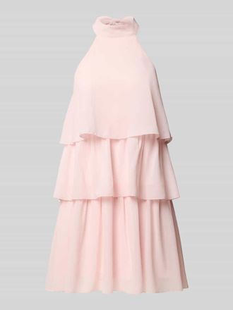 Gina Tricot Minikleid im Stufen-Look in Rosa, Größe 34