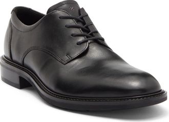 Ecco Metropole Prague Plain Toe Derby in 01001Black at Nordstrom, Size 47