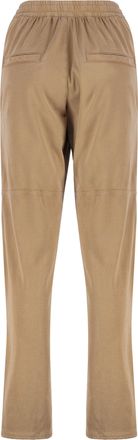 Isabel Marant Womens Trousers Regina Cotton Khaki Track Pants