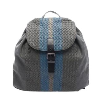 Bottega Veneta Zaino Vintage Pre-owned - - Pre-owned - Donna - Grigio - ONE SIZE
