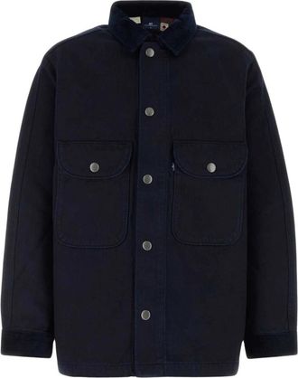 Levi's Blauwe Tab Shirt Jacket - Heren - Zomerjassen - Blauw - M - Jassen