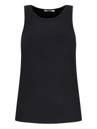 Gauch&egrave;re Geribbelde tanktop - Zwart