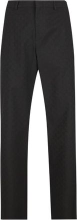 Gucci Black Tailored Flat Front Pants