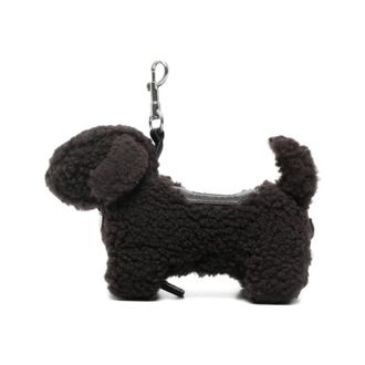 Anya Hindmarch Accessoires, Dames, Bruin, ONE Size, Leer, Choco Leibniz Charm
