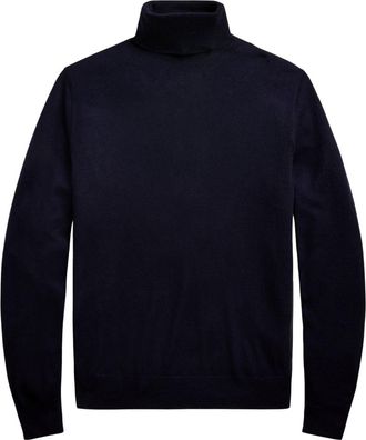Ralph Lauren Purple Label Maglione in cashmere a collo alto - Blu