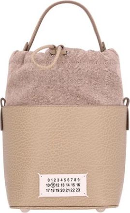 Maison Margiela Kleine emmer tas - Dames - Schoudertassen - Beige - ONE Size - Tassen