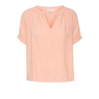 Part Two Blusa de lino rosa coral - Blouses & Shirts - Mujer - Rosa - 3XL