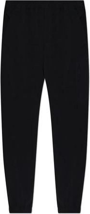 Moncler Broek met Manchetten - Heren - Slim Fit Broeken - Zwart - S - Nylon - Broeken