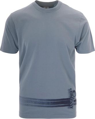 C.P. Company Hombre, Camisetas, Azul, Talla: 2XL