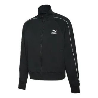 Puma (WMNS) PUMA Stand Collar Casual Jacket Black 598130-01