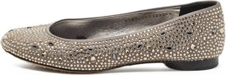 Gina Ballerine con cristalli - Grigio